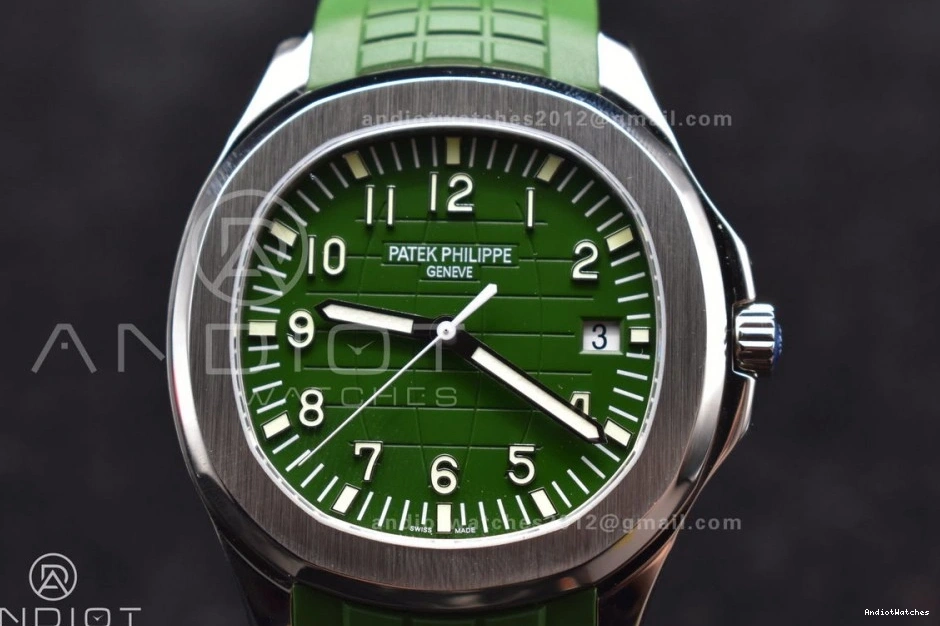 Edition On Dial 324CS SS Best Rubber 42mm 1:1 Green 5168G Strap 514 ZF Aquanaut Green NewStyle 0522